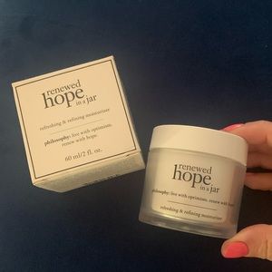 NIB Philosophy Hope In A Jar full sized jar